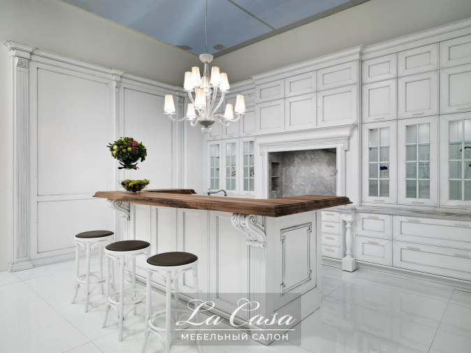 Кухня Opera Isola Bianco - купить в Москве от фабрики Aster Cucine из Италии - фото №1