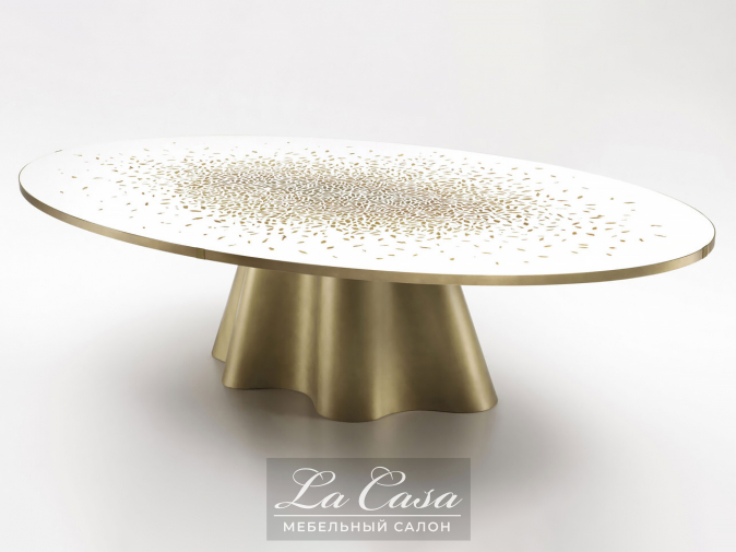 Стол обеденный Vela Gold - купить в Москве от фабрики De Castelli из Италии - фото №2