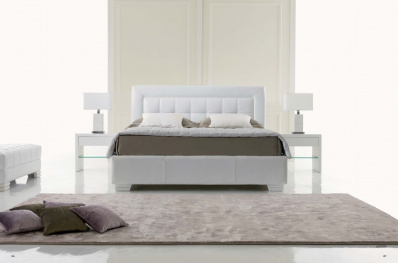 Итальянская кровать London White
