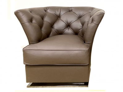 Итальянское кресло Sani Leather от Longhi со скидкой 20%