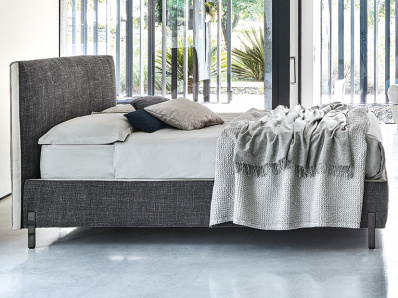 Итальянская кровать Poseidone Grey