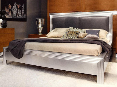 Итальянская кровать Century Silver
