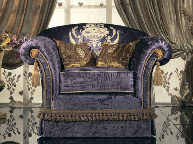 Итальянское кресло Amalfi Lilac