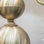 Фото лампа Giulietta 203/LTA/B3L от фабрики Aiardini латунь, ткань, кристаллы деталь 3 - фото №4