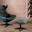 Кресло Dolce Vita Blue - купить в Москве от фабрики Tonin Casa из Италии - фото №4