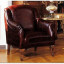 Кресло Taylor Leather Braun - купить в Москве от фабрики Epoque из Италии - фото №1