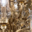 Фото люстры L202/24 от фабрики Mechini деталь 1 венецианское стекло янтарь - фото №3