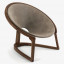 Кресло Yin Yang - купить в Москве от фабрики Riva 1920 из Италии - фото №1