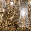 Фото люстры L202/24 от фабрики Mechini деталь 6 венецианское стекло янтарь - фото №8