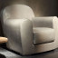 Кресло Amburgo Baby - купить в Москве от фабрики Baxter из Италии - фото №1