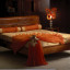Кровать Zebrano Le01 - купить в Москве от фабрики Carpanelli из Италии - фото №1