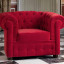 Кресло Ottocento Red - купить в Москве от фабрики Domingo Salotti из Италии - фото №1