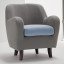 Кресло Byblos - купить в Москве от фабрики Dienne из Италии - фото №1