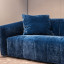 Фото диван Belladonna от фабрики Erba синий вид справа - фото №4