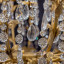 Фото люстры L251/18 MOLATO от фабрики Mechini деталь 4 железо хрусталь золотая - фото №7