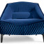 Кресло Tosca Blue - купить в Москве от фабрики Prianera из Италии - фото №1