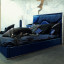 Кровать Riflesso Blu - купить в Москве от фабрики Rugiano из Италии - фото №1