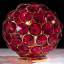 Лампа Diamond Red - купить в Москве от фабрики Stillux из Италии - фото №1