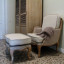 Кресло Bergere Chair Con Pouf - купить в Москве от фабрики Living из Китая - фото №4